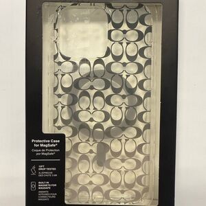 Coach Clear Protective Case for MagSafe